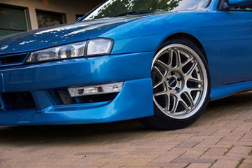 1998 Nissan 240SX - Motegi MR158 Tsubaki - Gold | Wheel Pros